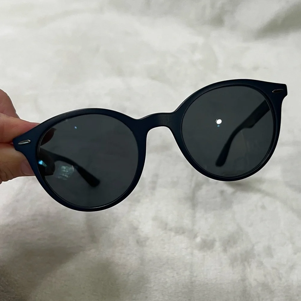 Ray-Ban Liteforce Navy‎ Blue RB4296 Unisex Round RX Sunglasses 50/21/150